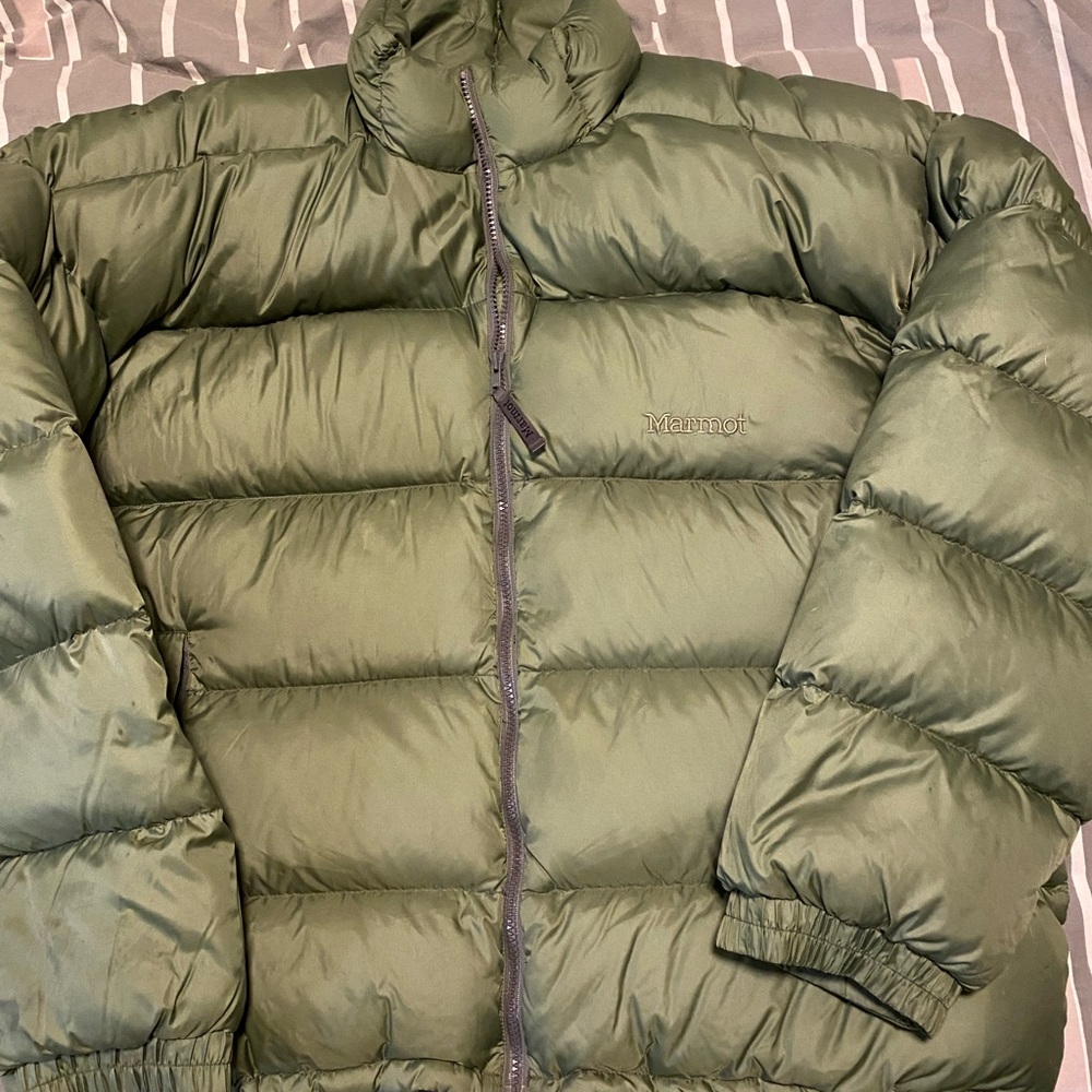 Vintage Marmot puffer coat